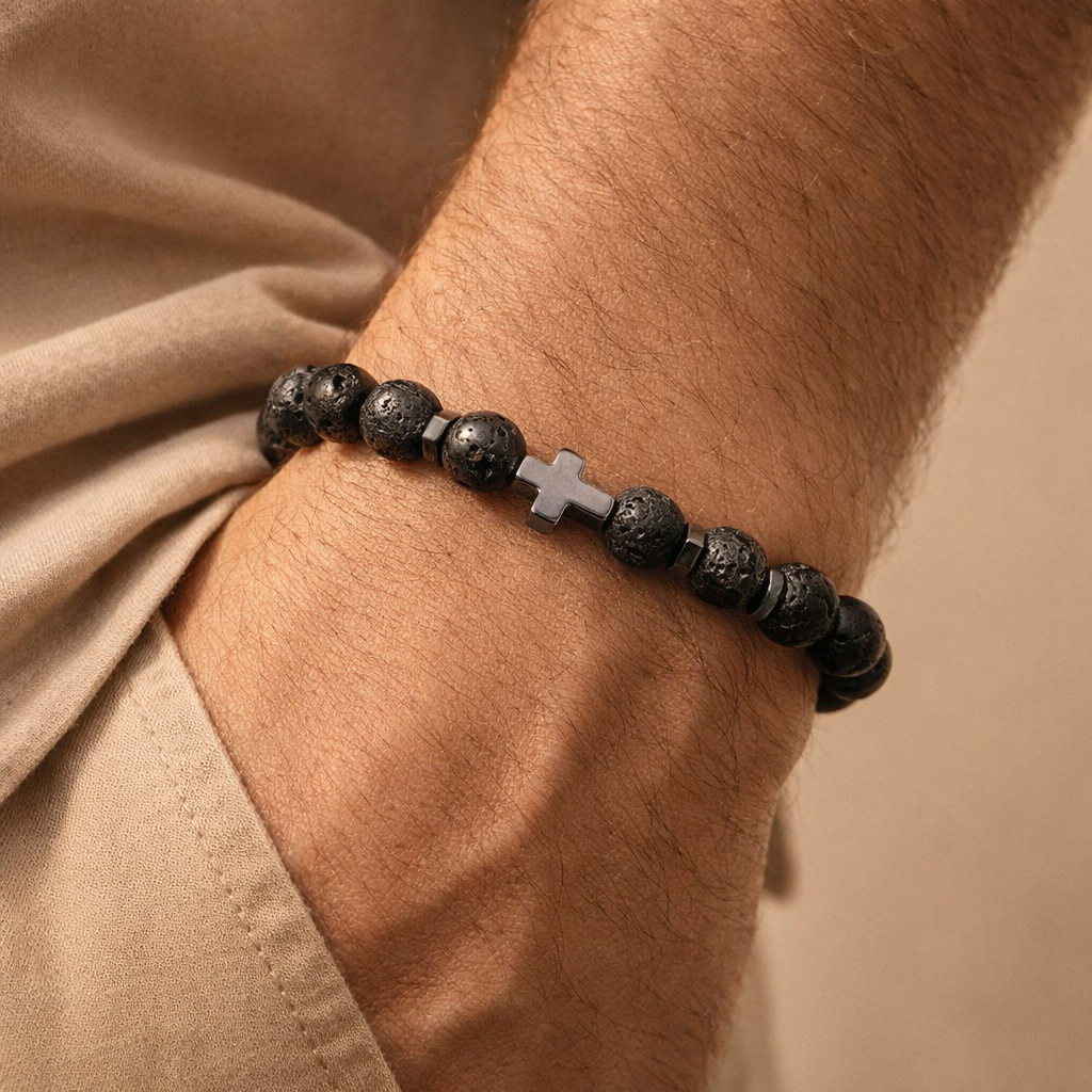 Bracelet Perles Sacrées ✞