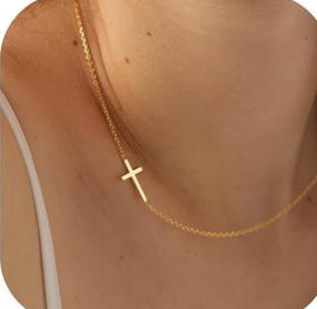 Collier Croix Minimaliste ✞
