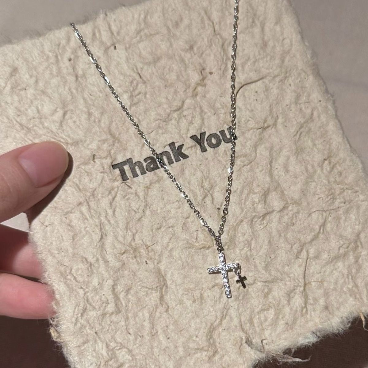 Collier Croix Pure ✞