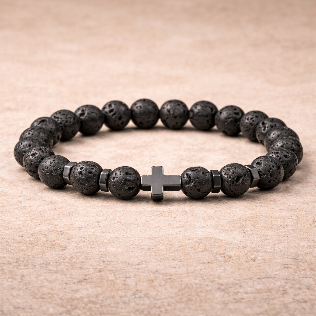 Bracelet Perles Sacrées ✞