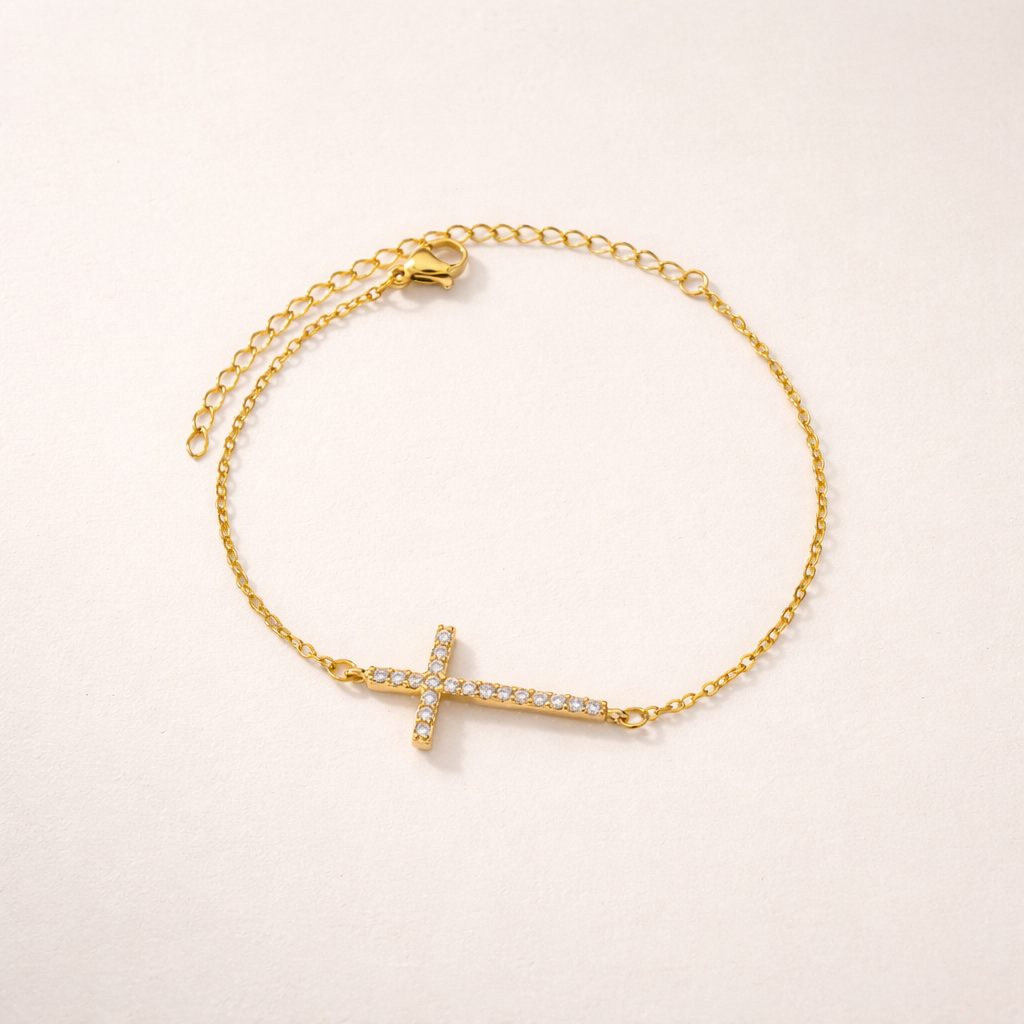 Bracelet Croix Lumière Divine ✞