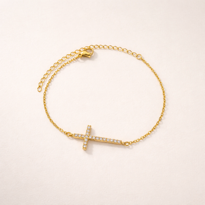 Bracelet Croix Lumière Divine ✞