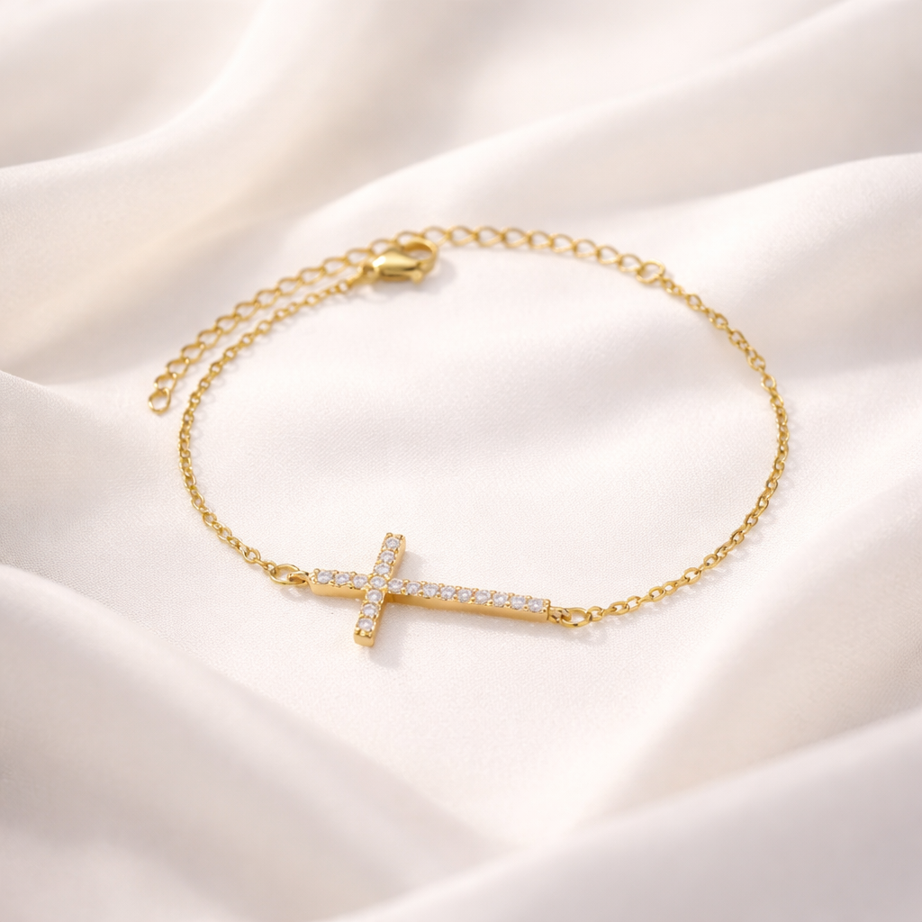Bracelet Croix Lumière Divine ✞