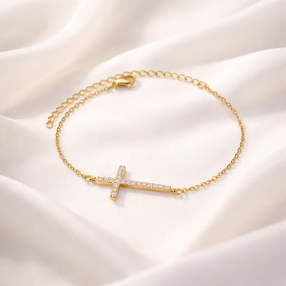 Bracelet Croix Lumière Divine ✞