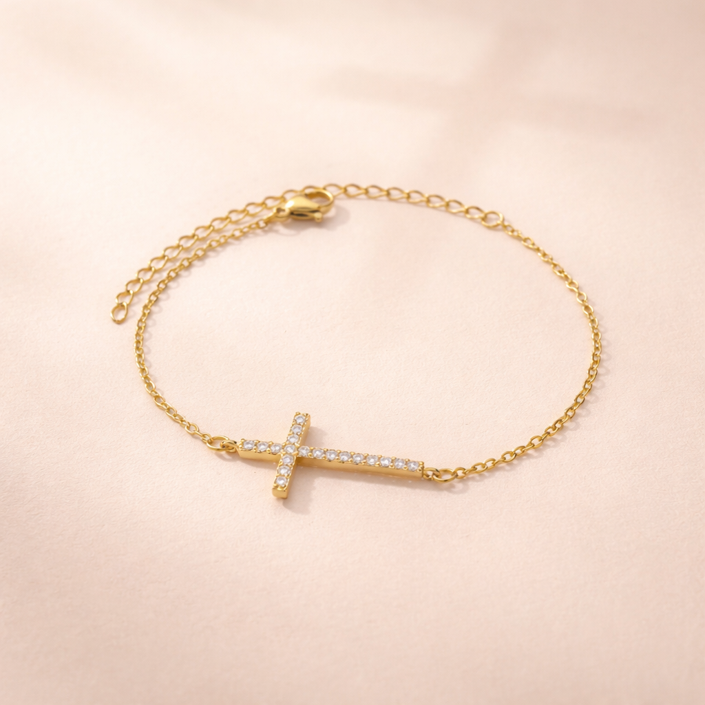 Bracelet Croix Lumière Divine ✞