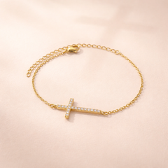 Bracelet Croix Lumière Divine ✞