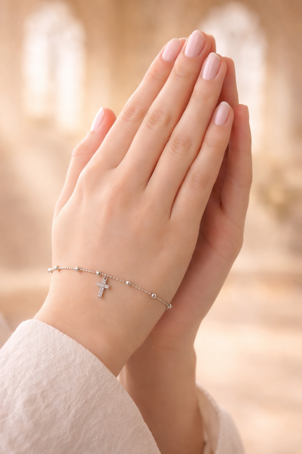 Bracelet Croix Élégance-Foi & Lumière ✞