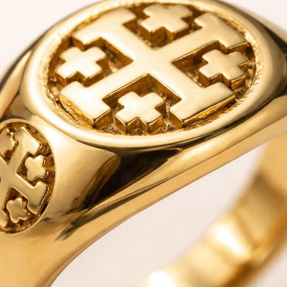 Bague Croix Royale | Symbole de Foi et de Force ✞