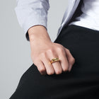 Bague Croix Rayonnante | Symbole de Foi et de Force ✞