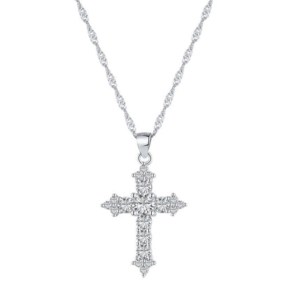 Collier Croix Divine Dorée – Symbole de Foi et d’Élégance ✞